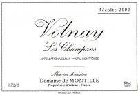 2002 De Montille Volnay 1er Champans